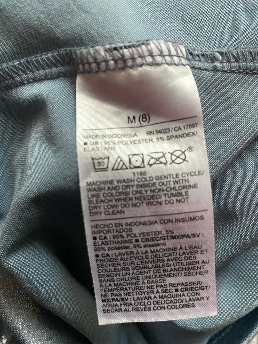 Old Navy Metallic Girls' Leggings Size M (8)